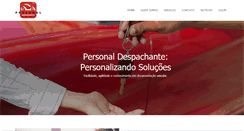 Desktop Screenshot of personaldespachante.com.br