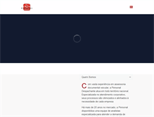 Tablet Screenshot of personaldespachante.com.br